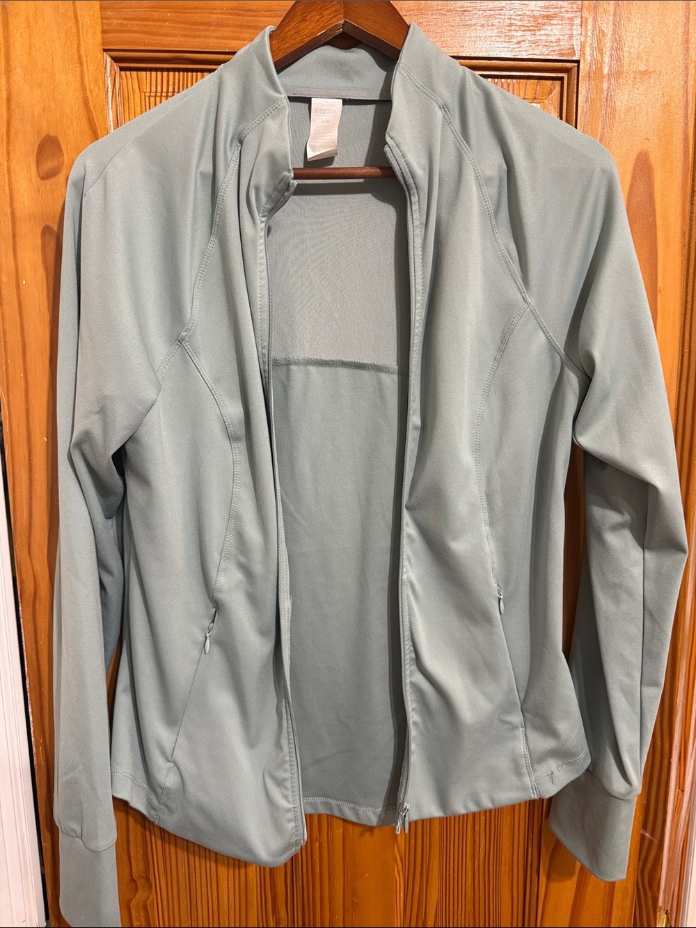 RBX Light Sage Green Women’s Zip-Up Jacket